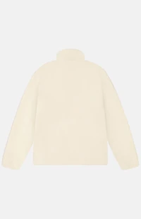 WeSC Moritz Cream Faux Shearling Jacket