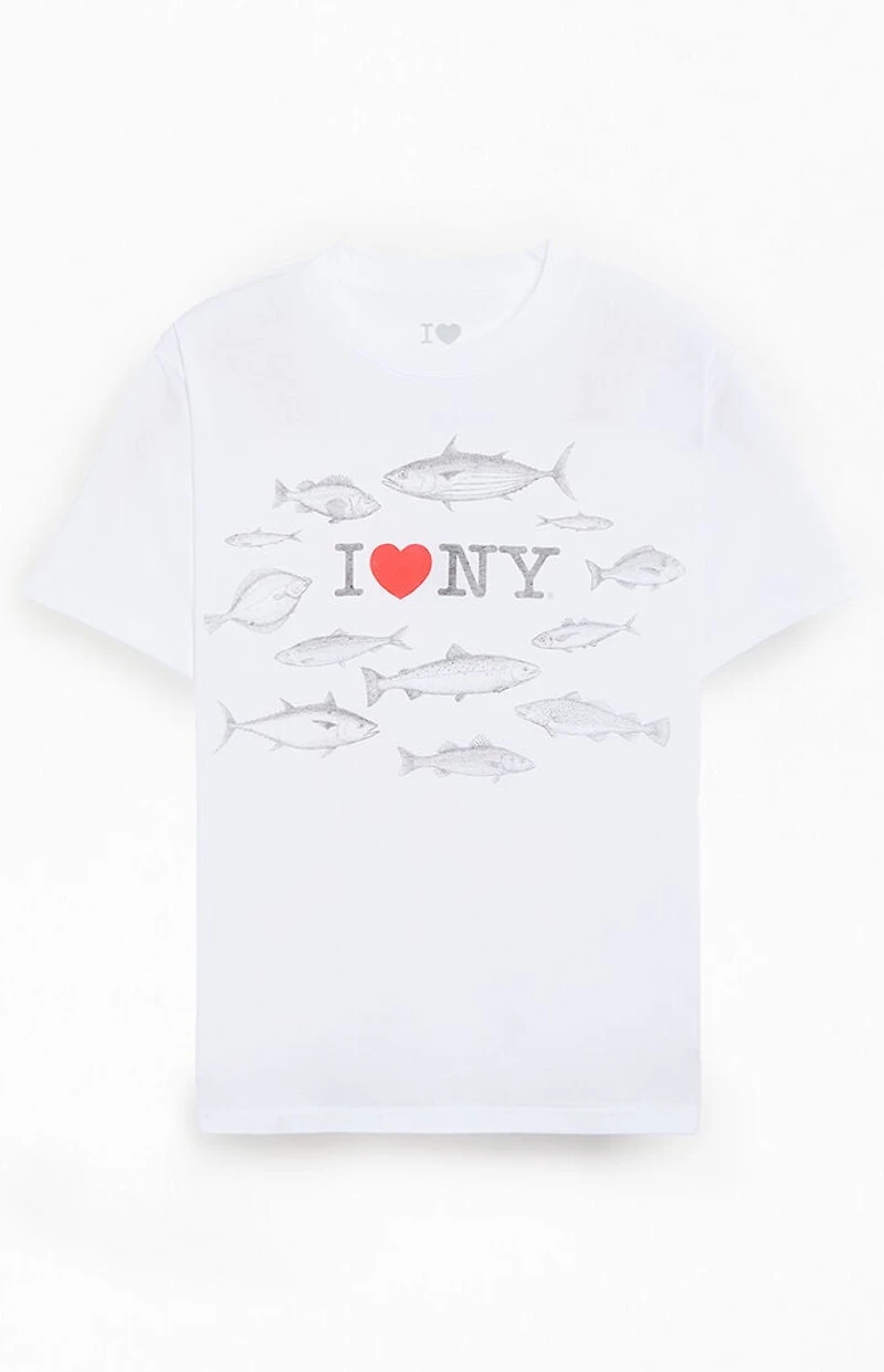 I Heart NY Fish T-Shirt