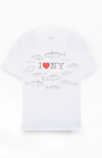 I Heart NY Fish T-Shirt