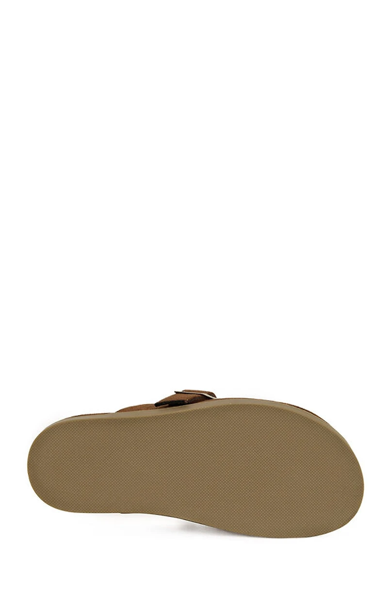 AZALEA WANG Women's Brown Abeille Tassel Mules
