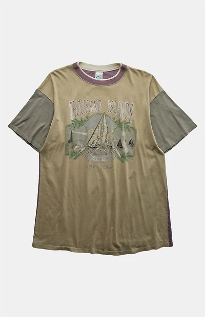 PS VINTAGE 90s Thousand Islands NY Graphic T-Shirt