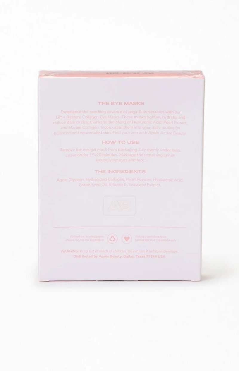 APRES BEAUTY Lift & Restore Collagen Eye Masks