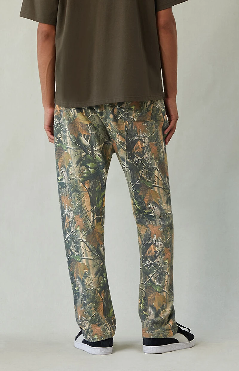 Pacsun Camo Straight Leg Sweatpants