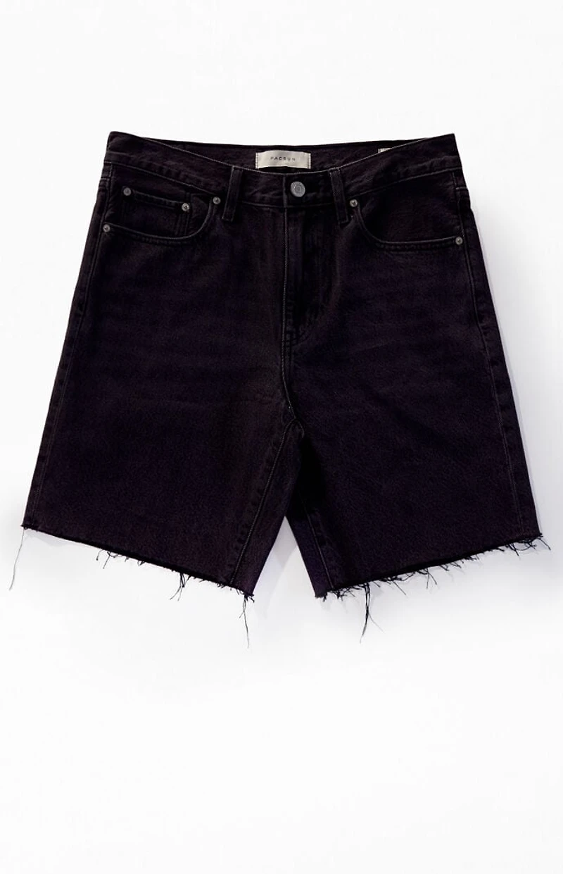 Pacsun Black Cutoff Denim Shorts