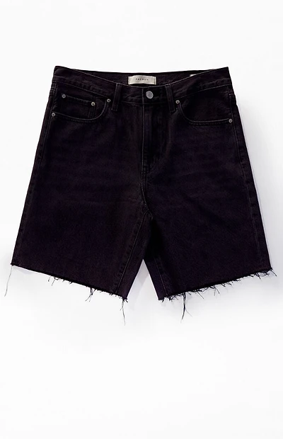 Pacsun Black Cutoff Denim Shorts