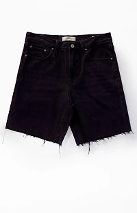 Pacsun Black Cutoff Denim Shorts