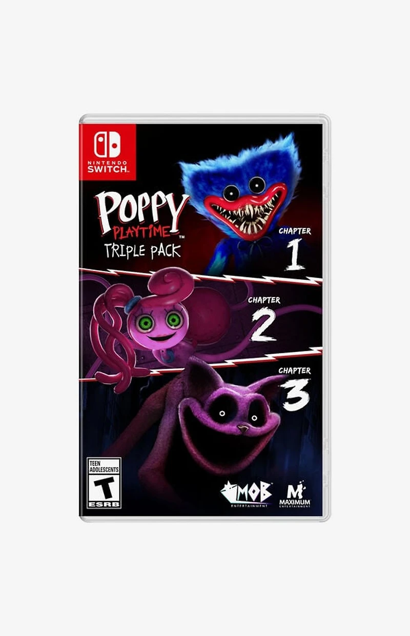 Poppy Playtime Triple Pack Nintendo Switch Video Game