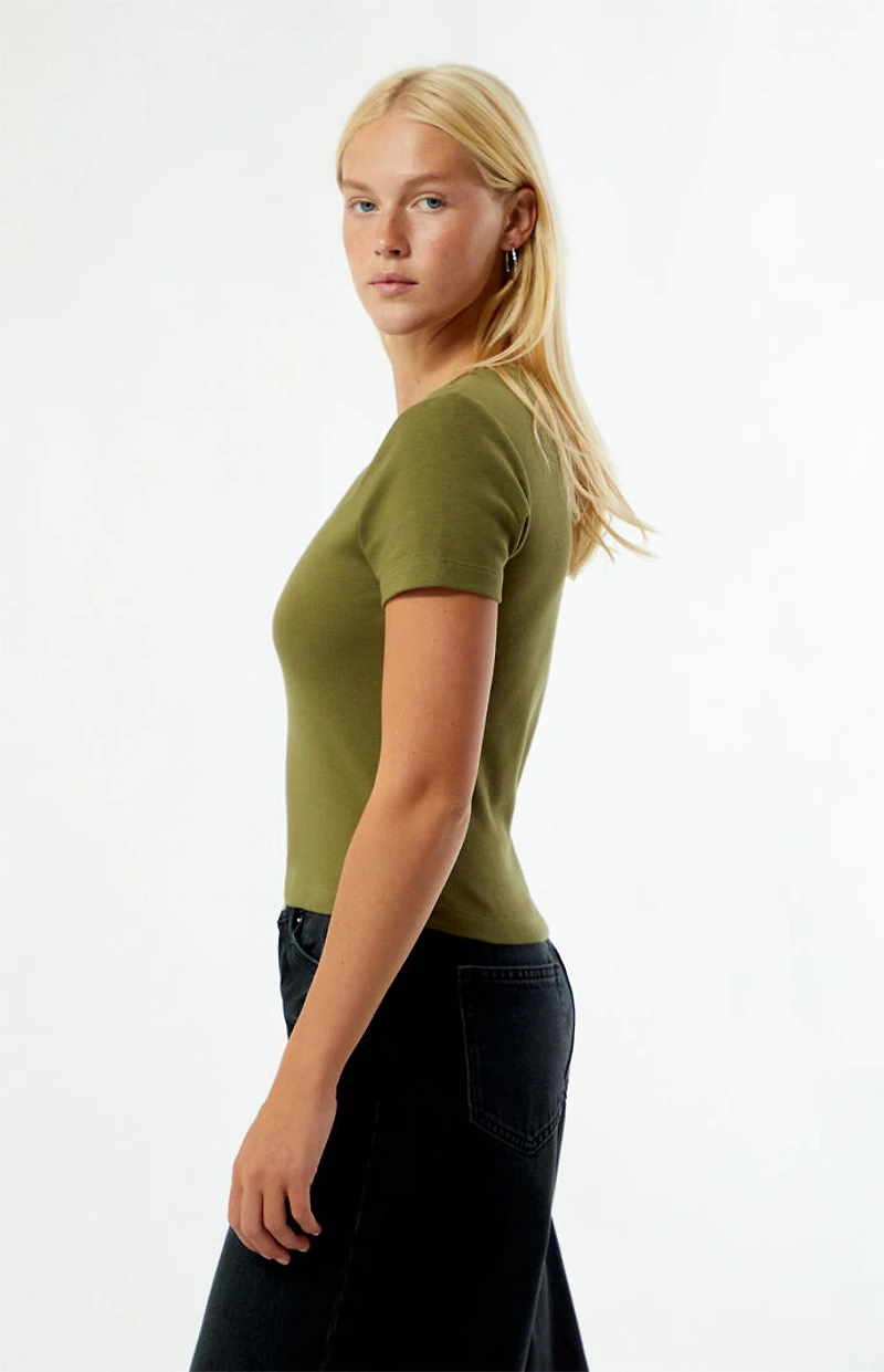 Your Favorite Brooklyn Rhinestone Skimmer T-Shirt