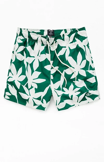 Pacsun Garden AOP 4.5'' Swim Trunks