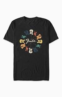 Retro Kaleidoscope Fender T-Shirt