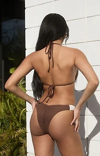 Dippin' Daisy's x Pacsun Colorblock Eze Cheeky Bikini Bottom