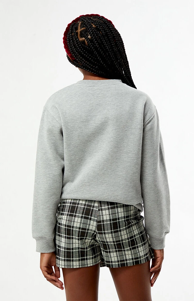 Pacsun Kids Plaid Buckle Mini Skort