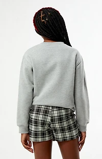 Pacsun Kids Plaid Buckle Mini Skort