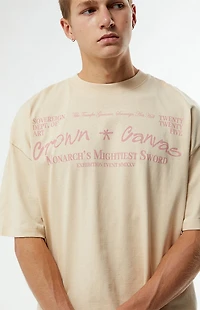 Pacsun Crown And Canvas Cropped Boxy T-Shirt