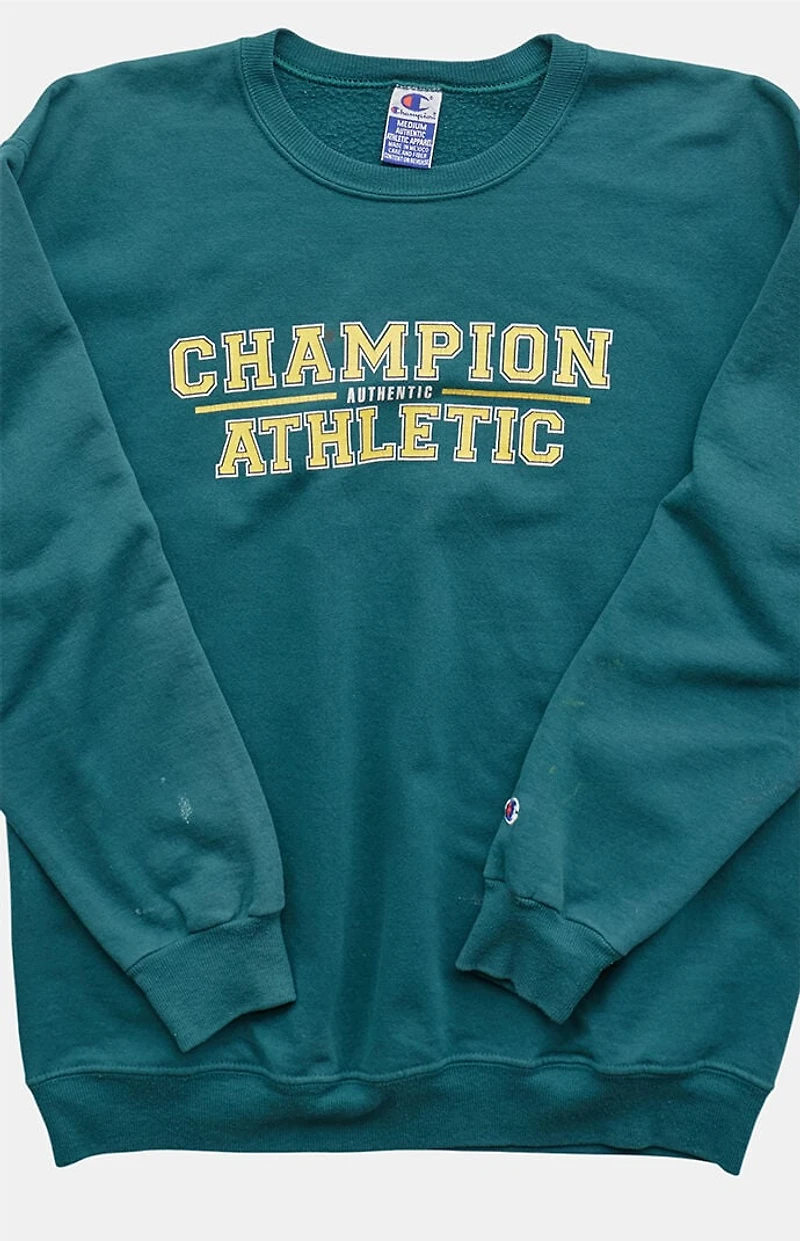PS VINTAGE '90s Teal Champion Sweatshirt