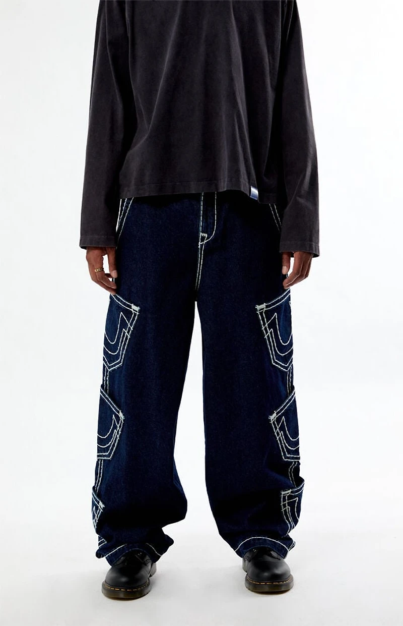 True Religion Super T Baggy Jeans
