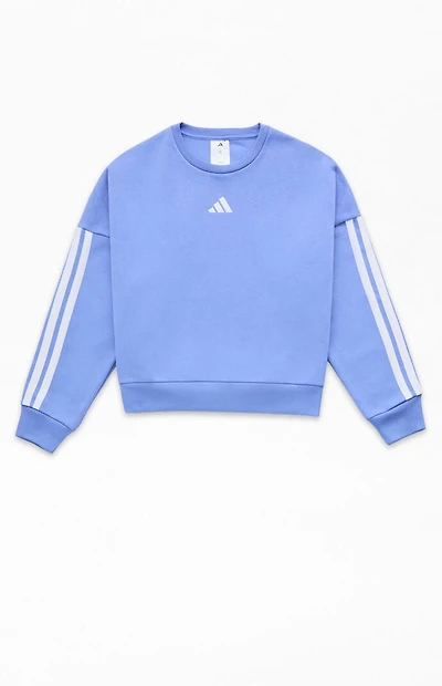 adidas Kids 3S Crew Neck Sweatshirt
