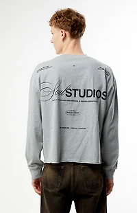 Pacsun Soul Studios Cropped Long Sleeve T-Shirt