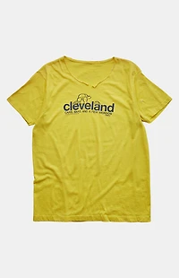 PS VINTAGE 80s Cleveland Cars, Bars, Weirdos V-neck Graphic T-Shirt