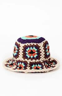 Brixton Crochet Knit Bucket Hat