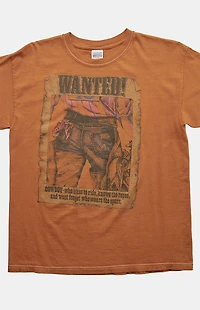 PS VINTAGE 90s Wanted Cowboy Graphic T-Shirt