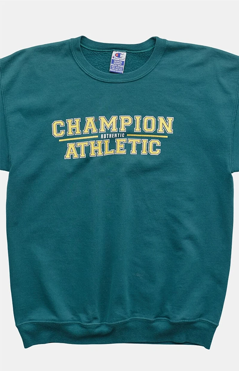 PS VINTAGE '90s Teal Champion Sweatshirt