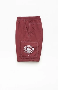 Pacsun Red Rider Baggy 7.5" Swim Trunks