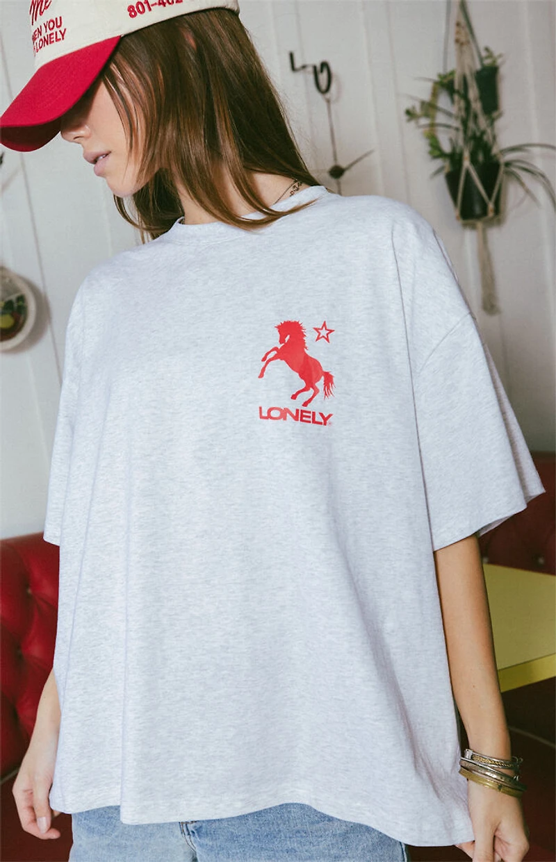 LONELY GHOST Midnight Run Boxy T-Shirt