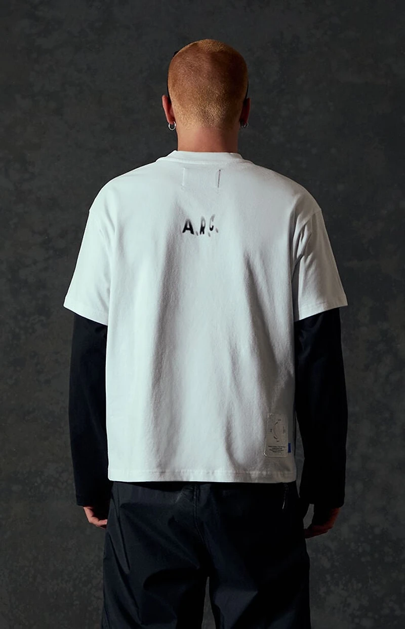 A.R.C. White Flow State Oversized T-Shirt