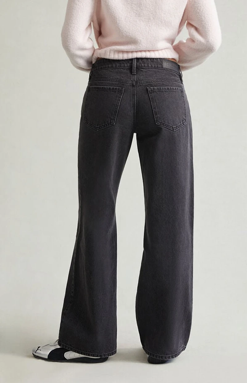 Pacsun Zoe Low Rise Girlfriend Jeans Black