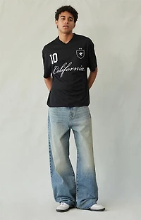 Pacsun Blake Extreme Baggy Jeans Medium Blue Tint