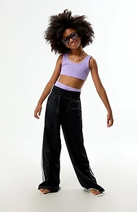 Pacsun Kids Violet Tank & High Waisted Bikini Set