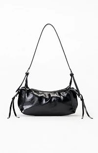 Pacsun Faux Leather Noir Slouchy Bag