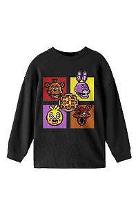 Kids Five Nights At Freddy's Long Sleeve T-Shirt