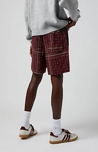 Pacsun Bandana Printed Volley Shorts