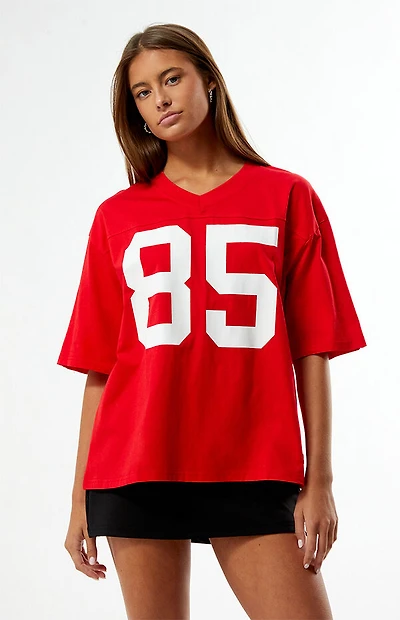 HYPE & VICE Georgia Bulldogs Football Oversized T-Shirt