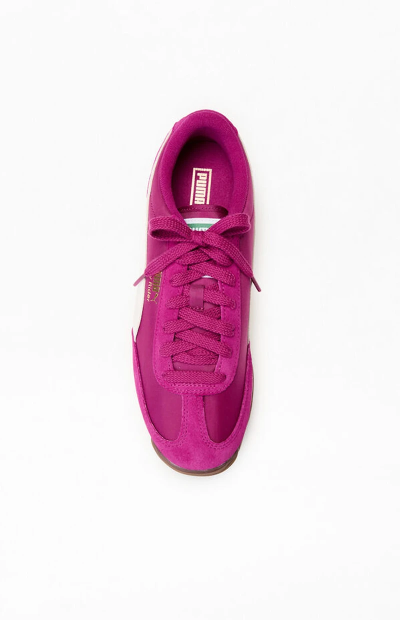 Puma Women's Fuchsia Easy Rider Vintage Sneakers