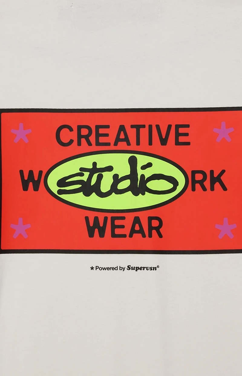 Studio by Supervsn Label Logo T-Shirt