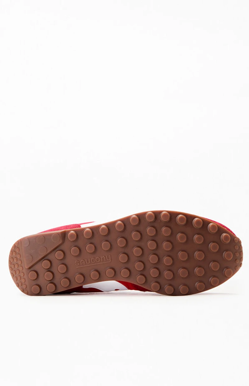 Saucony Red & White Trainer 80 Sneakers