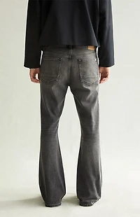 Pacsun Jordan Baggy Bootcut Jeans Washed Black