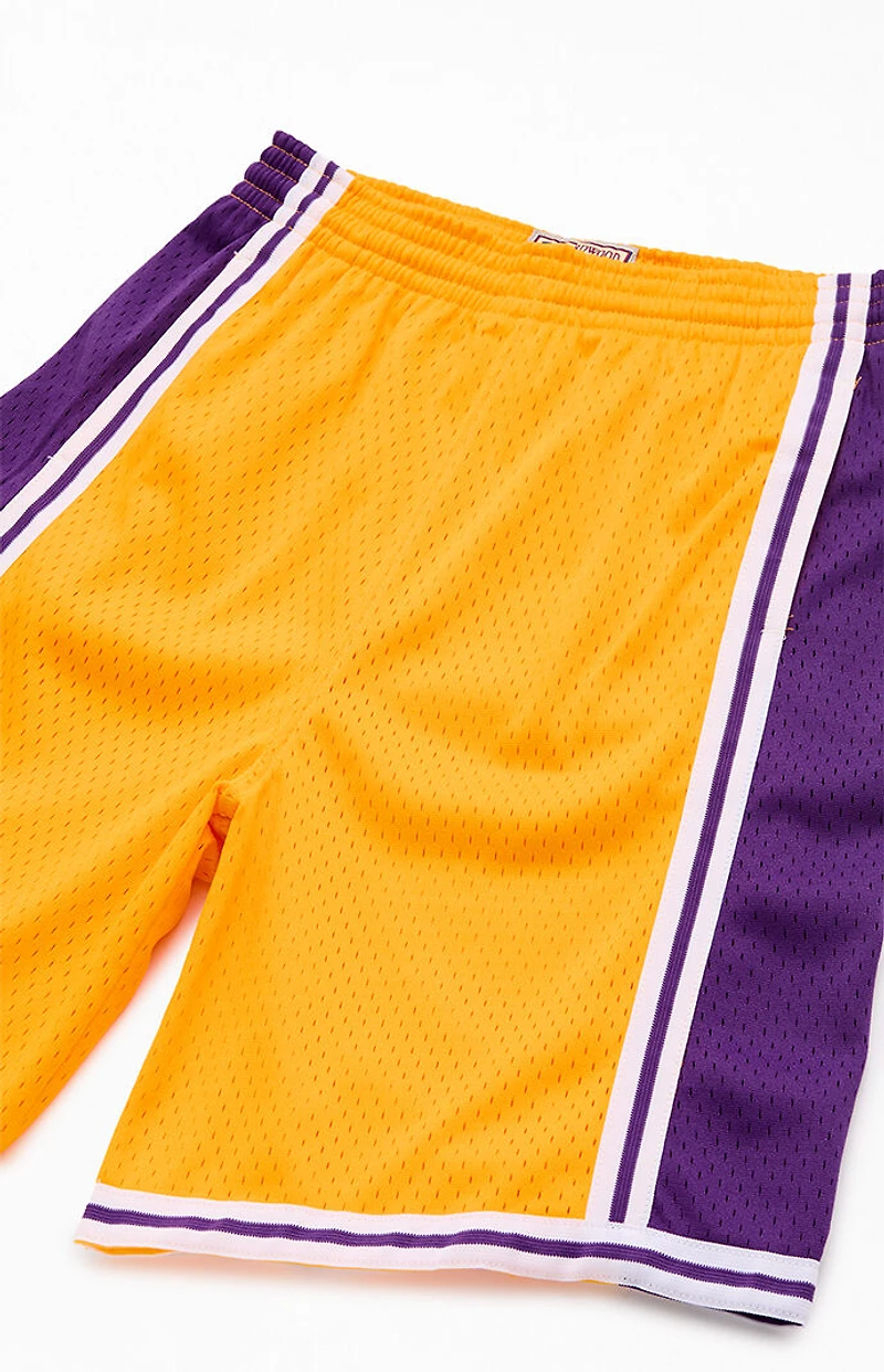 Mitchell & Ness Kids LA Lakers Mesh Basketball Shorts