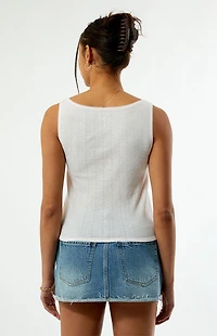Your Favorite Chiara Pointelle Tank Top