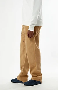 Guess Jeans Tan Paneled Carpenter Pants