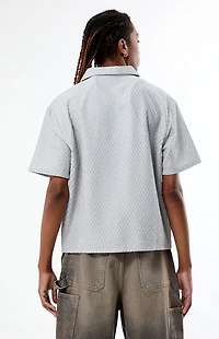 Pacsun Nomad Gray Quarter Zip Shirt