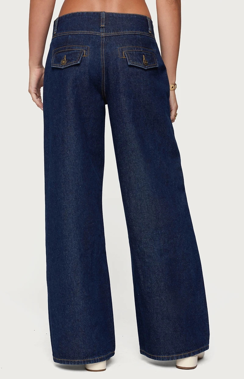Edikted Meredith Low Rise Jeans