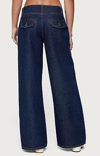 Edikted Meredith Low Rise Jeans