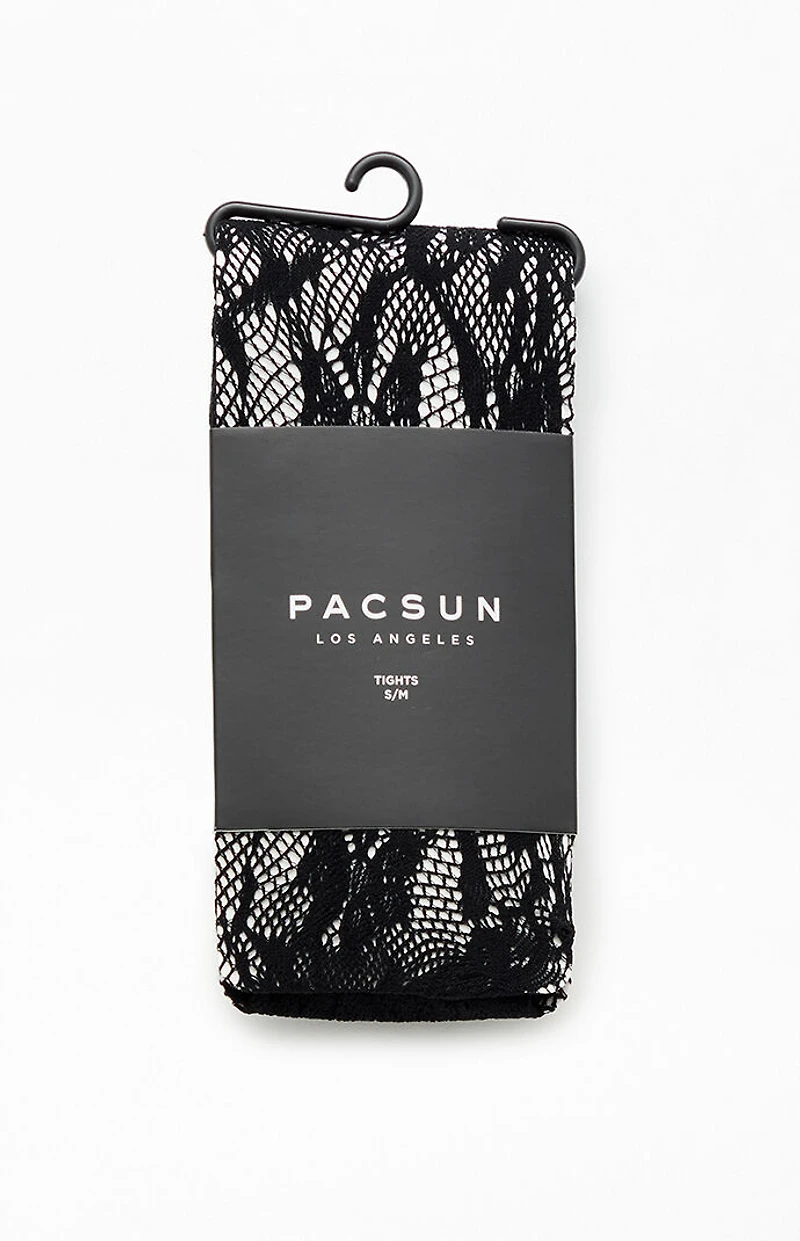 Pacsun Black Lace Tights