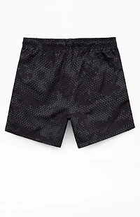 Pacsun Midnight Camo AOP 4.5'' Swim Trunks