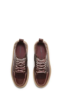 Timberland Women's Burgundy Stone Street Mid Lace-Up Boots