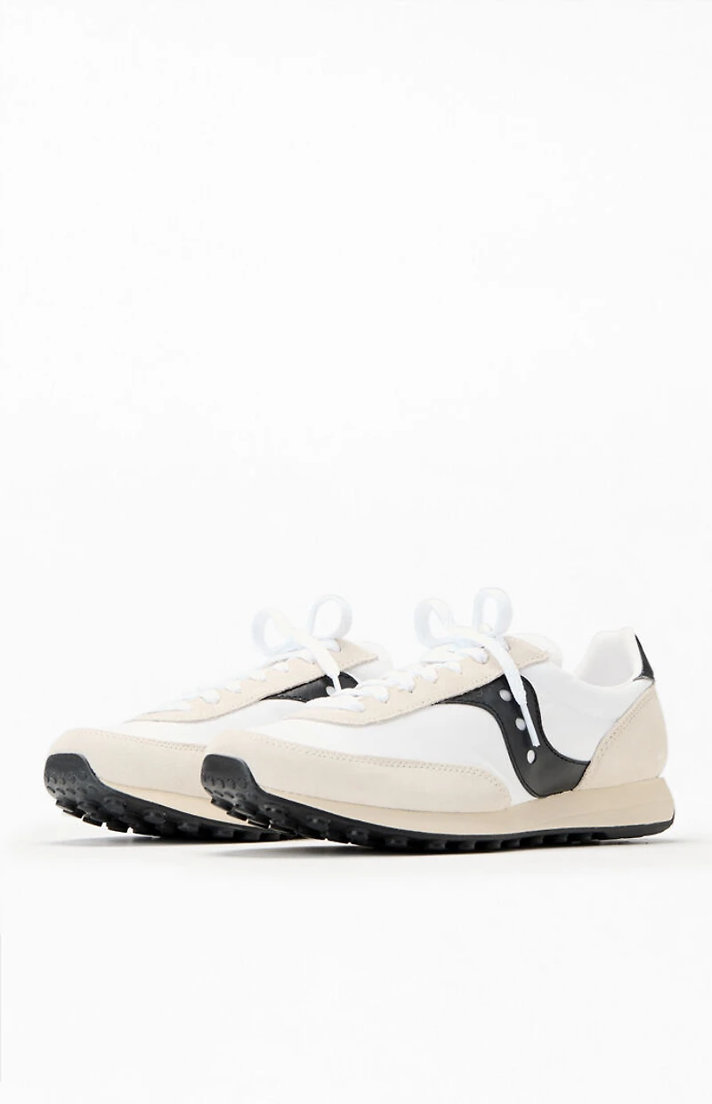 Saucony White & Black Trainer 80 Sneakers